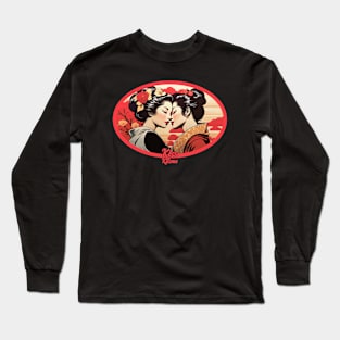 japanese love Long Sleeve T-Shirt